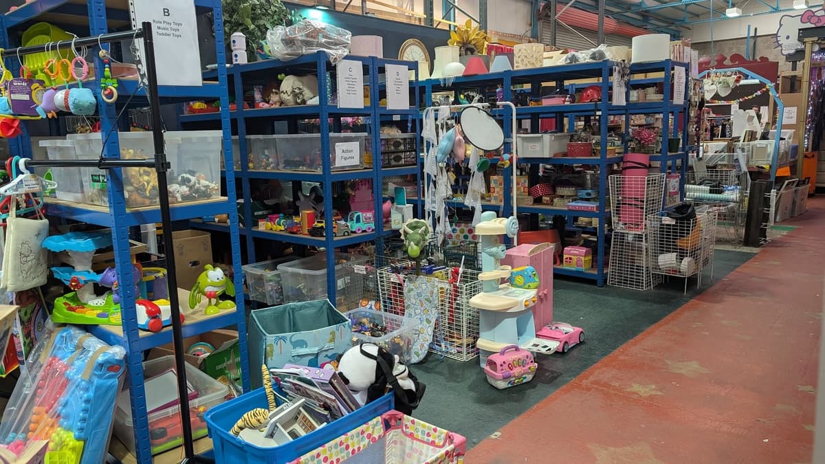 Inside the Thrift Warehouse