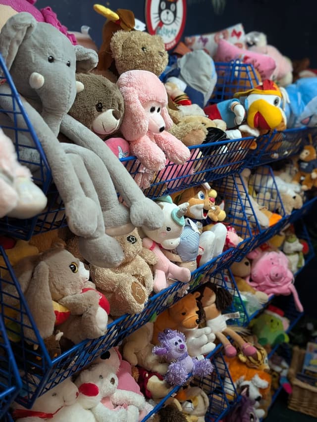 Colourful toys